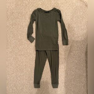 Little Sleepies Forest Green Pajama Set